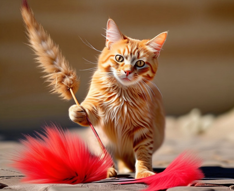 猫咪为什么喜欢逗猫棒呢？
