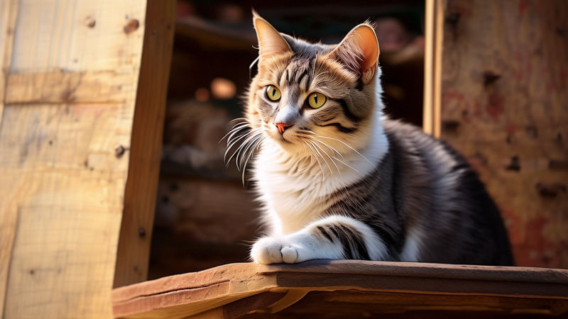 怎么自制猫爬架？